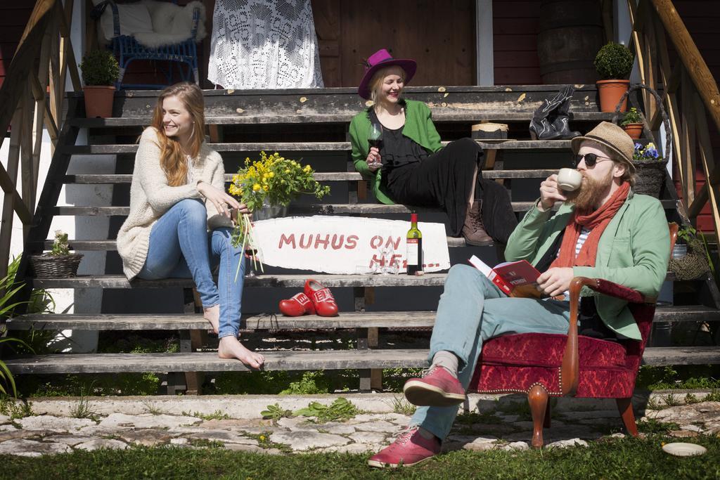 Luscher & Matiesen Muhu Winehouse Liiva  Kültér fotó